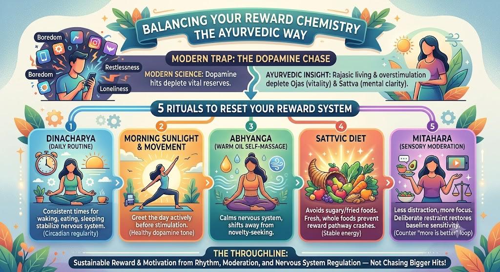 Balancing Your Reward Chemistry, the Ayurvedic Way
